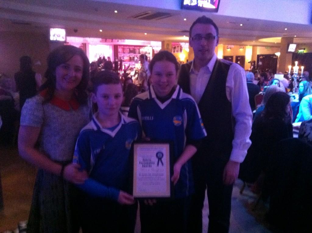 stppssport's tweet image. Just picked this up, well done to Carrick PS, Burren &amp;amp; St. Joseph's Convent PS, who also got nominated!