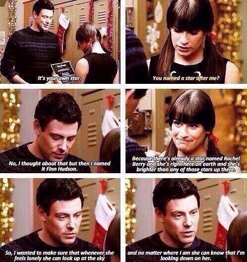 KattreyaSmith's tweet photo. I just watched the Christmas special of Glee season 3 and this quote just happened and I cried. #RIPCoreyMonteith http://t.co/NsbDl7vyaO