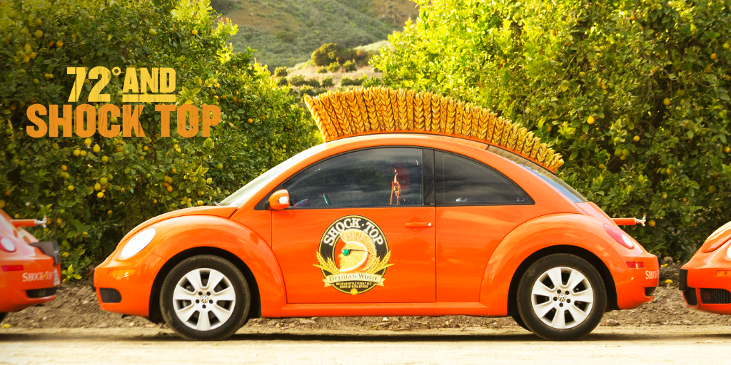 ShockTop's tweet photo. We’ve packed up the California sun &amp; are making a beer-line for Boston! Check us out along the way at #72AndShockTop! http://t.co/HnVPxRBLzS