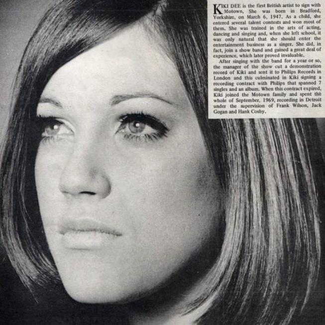 Kiki Dee, Happy birthday! (March 6, 1946) The first British artist to sign with Motown. Video:  