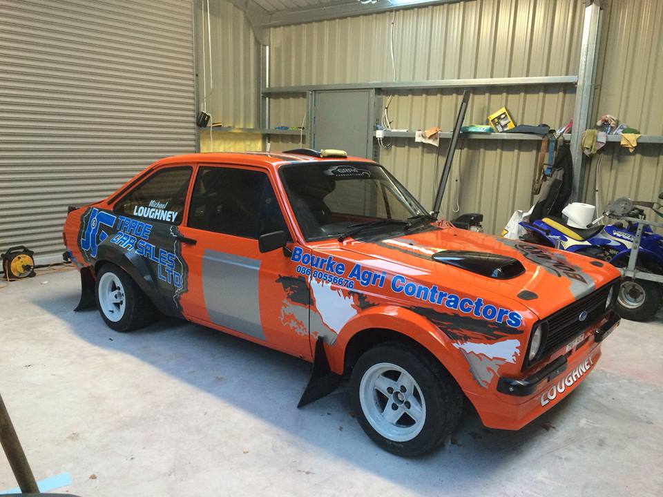 MayoMotorClub's tweet image. Lord have mercy... @MichaelLoughney #Mk2 looks unreal ahead of #MayoStages2015 Some job by #SignTech @DarraghMullen