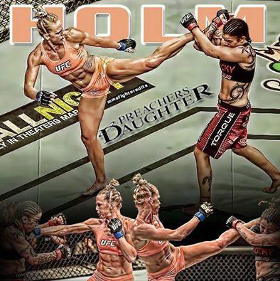 @_HOLLYHOLM Great depiction of Holly's #UFC debut #UFC184