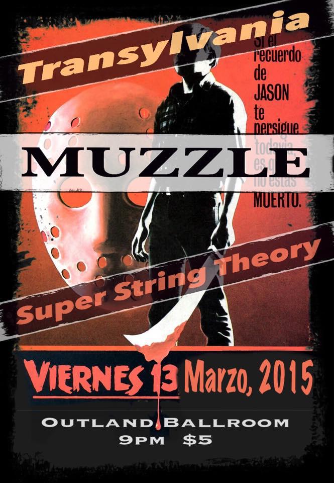 MuzzleBand's tweet image. FRIDAY the 13th, w/ #superstringtheory and #transylvania