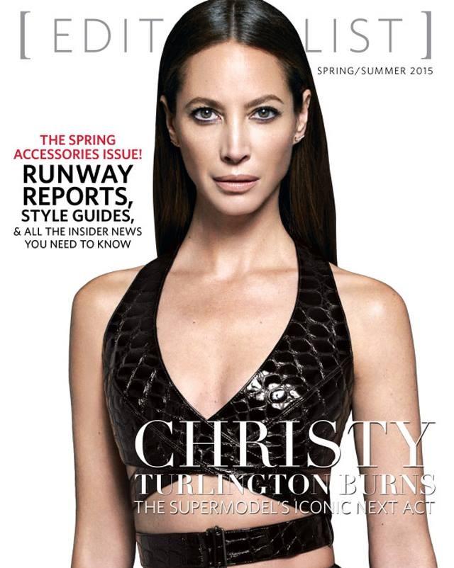 Christy Turlington #Legend #Supermodel @Editorialist S/S 2015 Cover Follow/like: @CTurlington fb.com/christyturling…