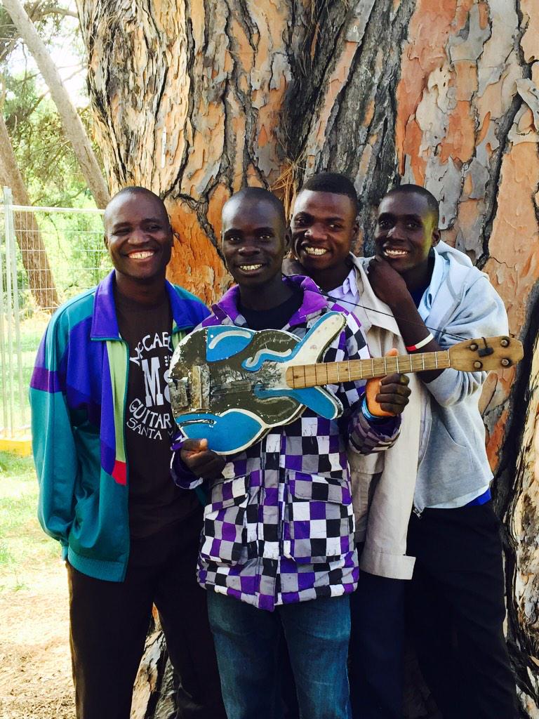 <a href="/MalawiMouseBoys/">Malawi Mouse Boys</a> getting set for #womad gates are open 4:30pm!!