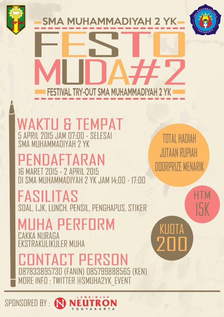 FESTO MUDA #2 <a href="/muhajogja/">SMA Muhammadiyah 2</a>