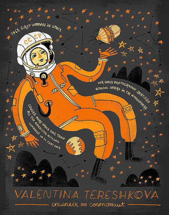 Happy 78th Birthday, Valentina Tereshkova, the first woman in space!  