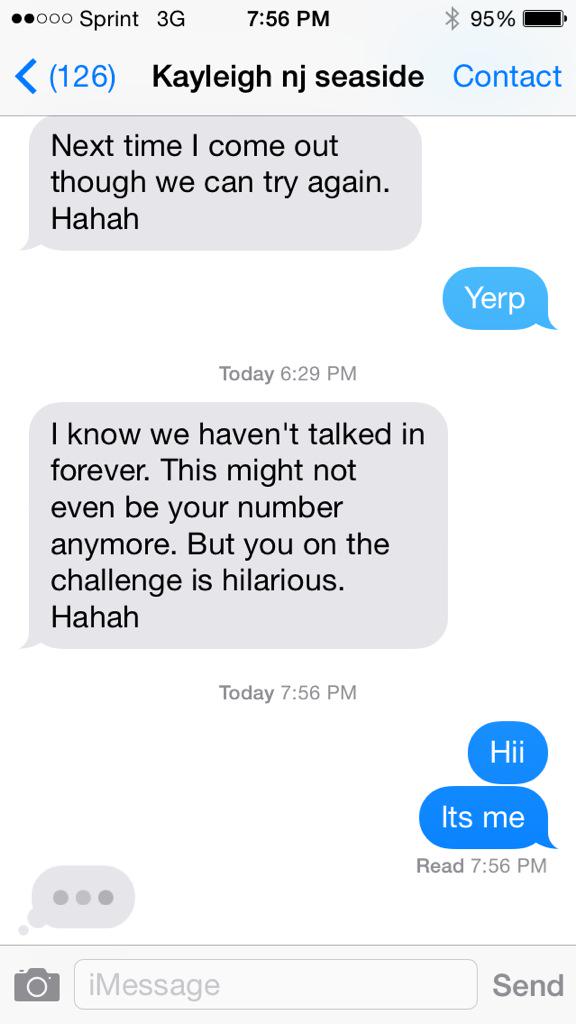 KaleighPower's tweet image. “@JayGMTV: Haha love these random texts @TheChallengeMTV #TheChallengeBattleOfTheExes2 http://t.co/zLgQH69oMo” hahah thanks jay 😂 #sleazside