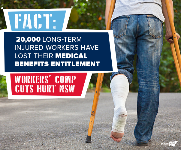 20,000 long-term injured have lost their coverage for medical treatment #isupportinjuredworkers #WorkersComp