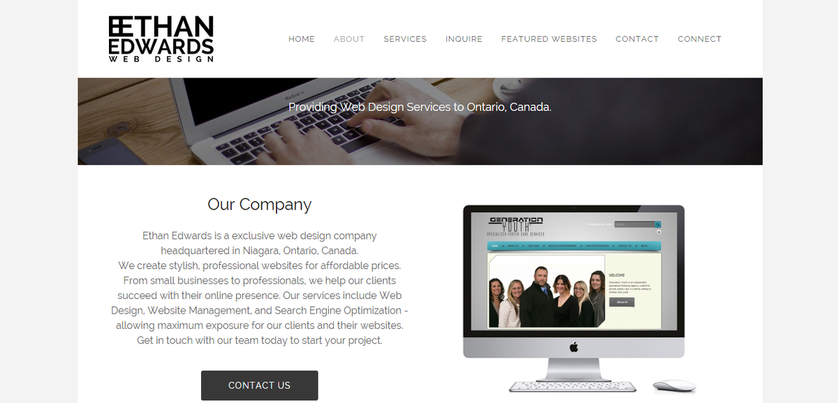 EthanEdwardsWeb's tweet image. Learn #about us! Visit our new page at EthanEdwards.ca/about. Now in our 3rd year for #webdesign in Niagara!