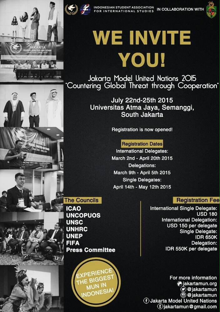 jakartamun's tweet photo. #JMUN2015 #Jakarta #MUN #2015 http://t.co/KUHhVKoCP4