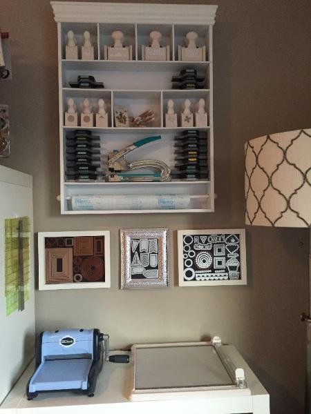 JuniperMerc's tweet photo. How to store #Spellbinders and #Sizzix #stephaniebarnard wafer thin dies in a picture frame! http://t.co/peRORiaMWb http://t.co/8OzCEmhHf1