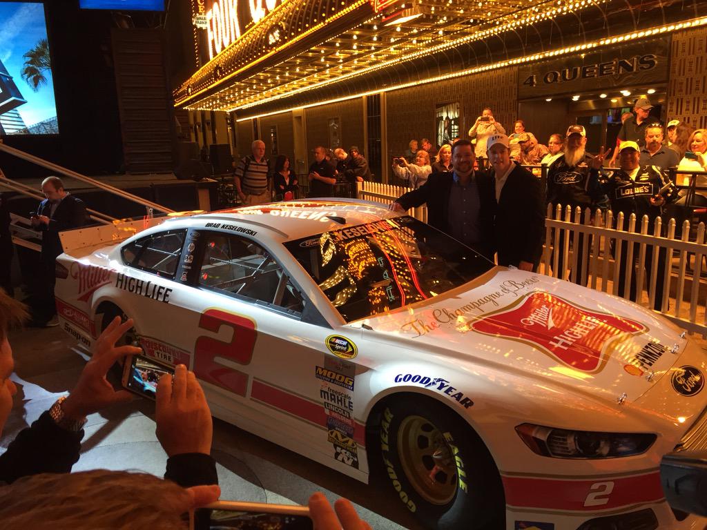 Keselowski to bring back classic Miller Rides B_YlLDkUwAAiN77