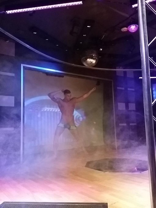 1 pic. Live with Mike at Campus Jock 2015 @MarkoLebeauxxx @BrandonJonesxxx http://t.co/qQoI05Lk2C