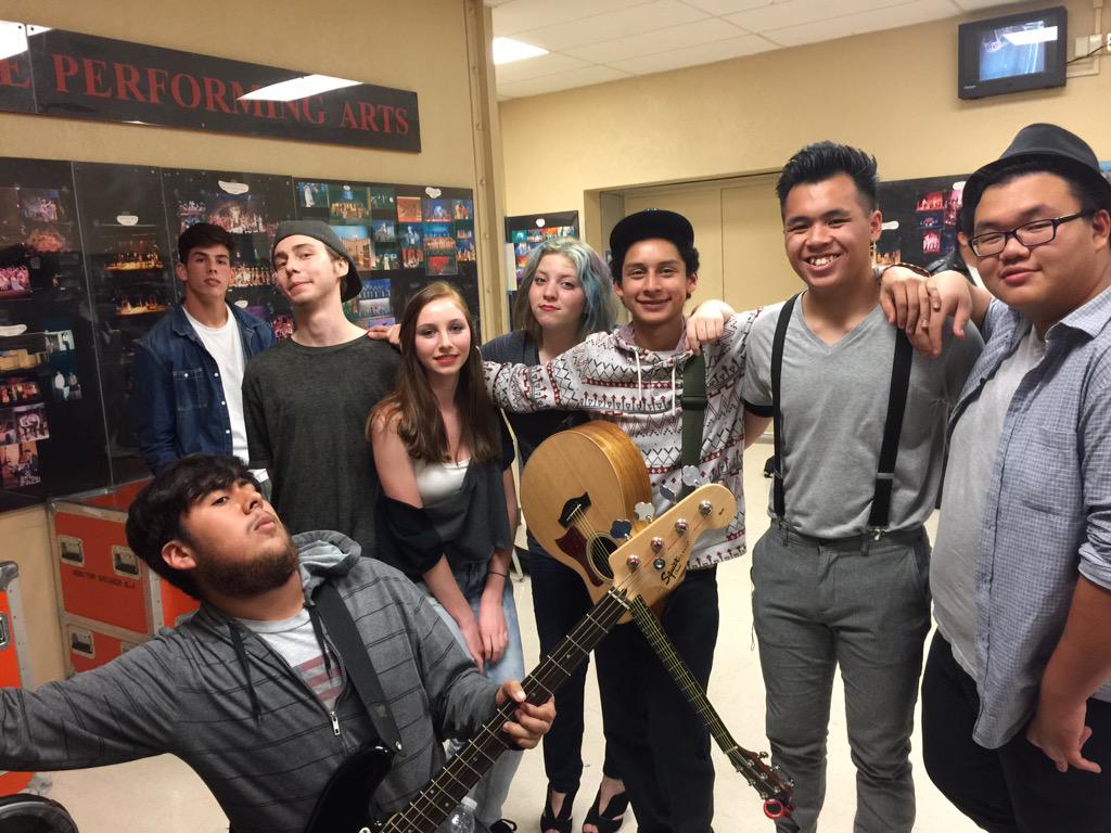 WHSLions's tweet photo. #LionNation representing at the @HBUHSD Talent Show! http://t.co/AvAQv4Ppzd