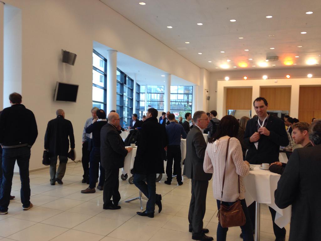 Morning coffee break at Berlin #bitcoinconf