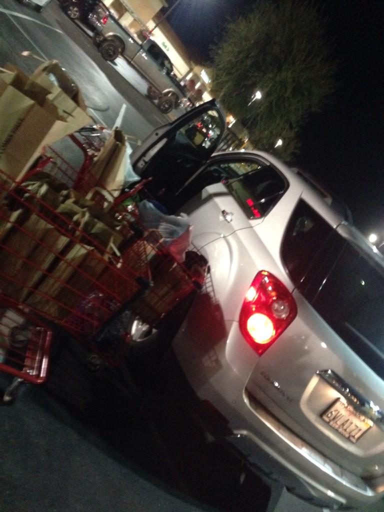 HansenSavvvy's tweet photo. When I go grocery shopping #2carts http://t.co/aqznW7wiB0