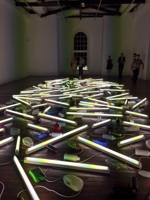 CloverMoore's tweet photo. Brilliant @artmonthsydney launch last night at the #BillCulbert exhibition at @NasGallery http://t.co/NiLovWnHSu http://t.co/nzLUxhPUis