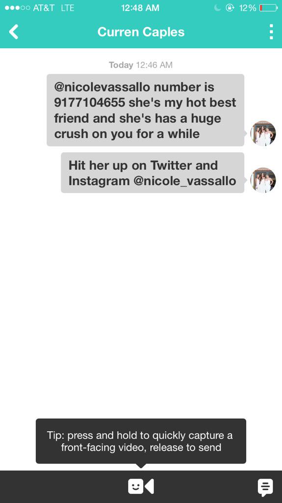vass_nic's tweet photo. Harassing Curren Caples @ShelbyCatala #sointhere http://t.co/drZ8beMBKy