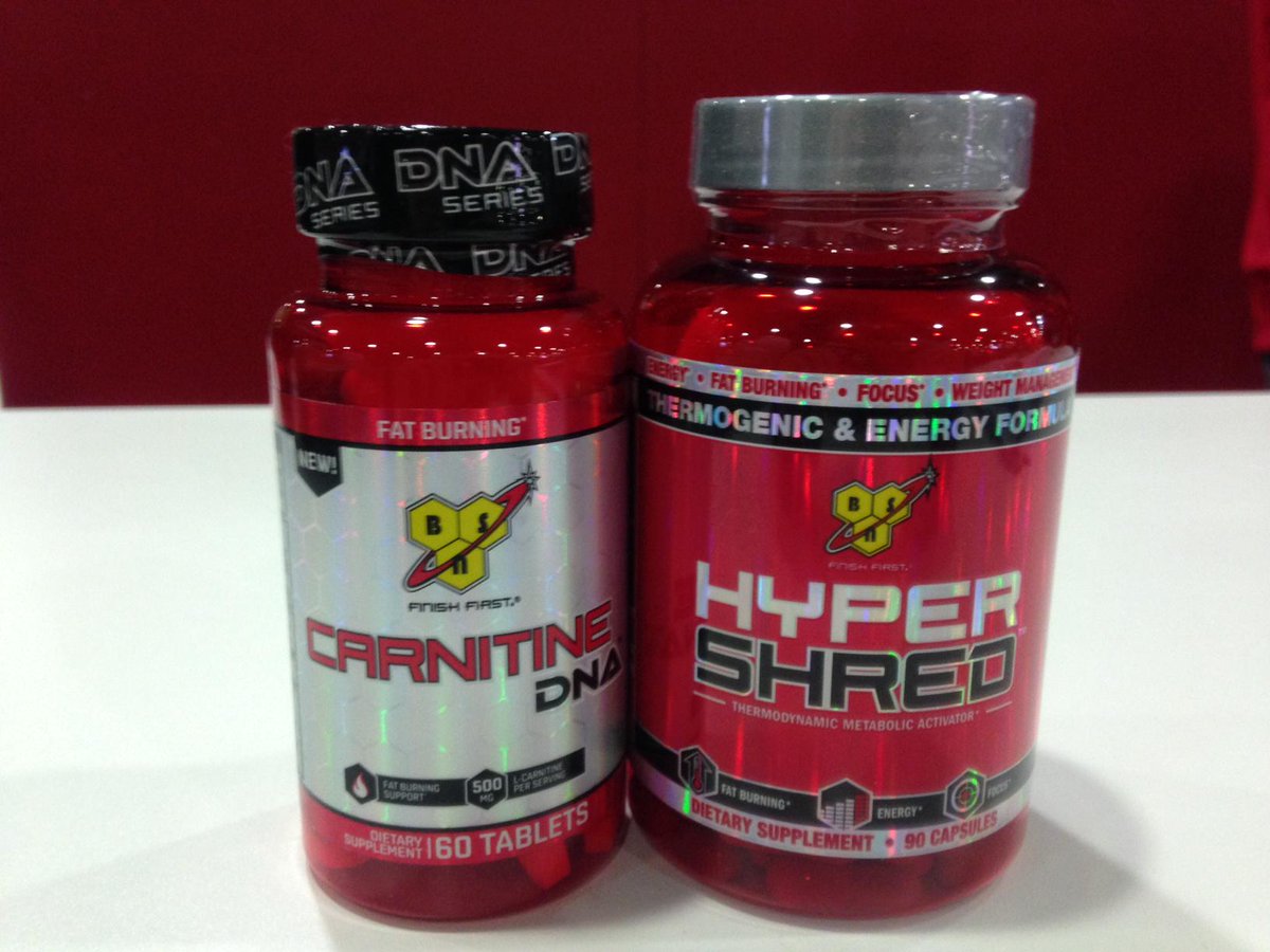 #RT to win a #CarnitineDNA plus #HyperShred Fat Burning Stack! 3 winners! #FreebieFriday #Giveaway #ASF2015