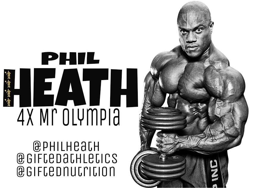 luekrative's tweet photo. @PHILHEATH 4x Mr OLYMPIA PHIL HEATH #HE4TH @giftednutrition @giftedathletics #SandowChasing http://t.co/kWkV5iUPL8