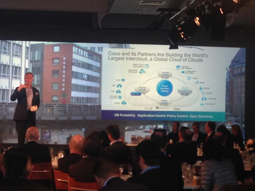 CharlotteGraf's tweet image. Cisco #Intercloud is now! #NickEarle at #CiscoGermany Partner Executive Summit in #Hamburg