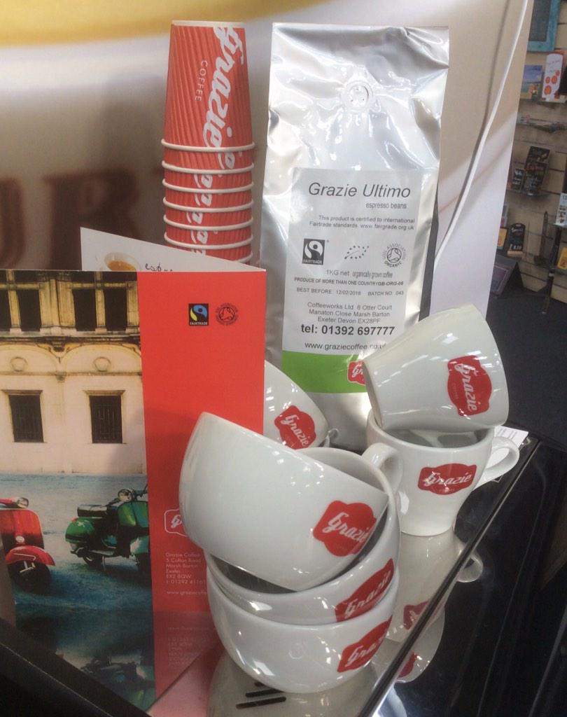 <a href="/graziecoffee/">Grazie</a> from <a href="/Coffeeworksuk/">Coffeeworks</a> Twitter is back up and running #good morning #coffeelovers