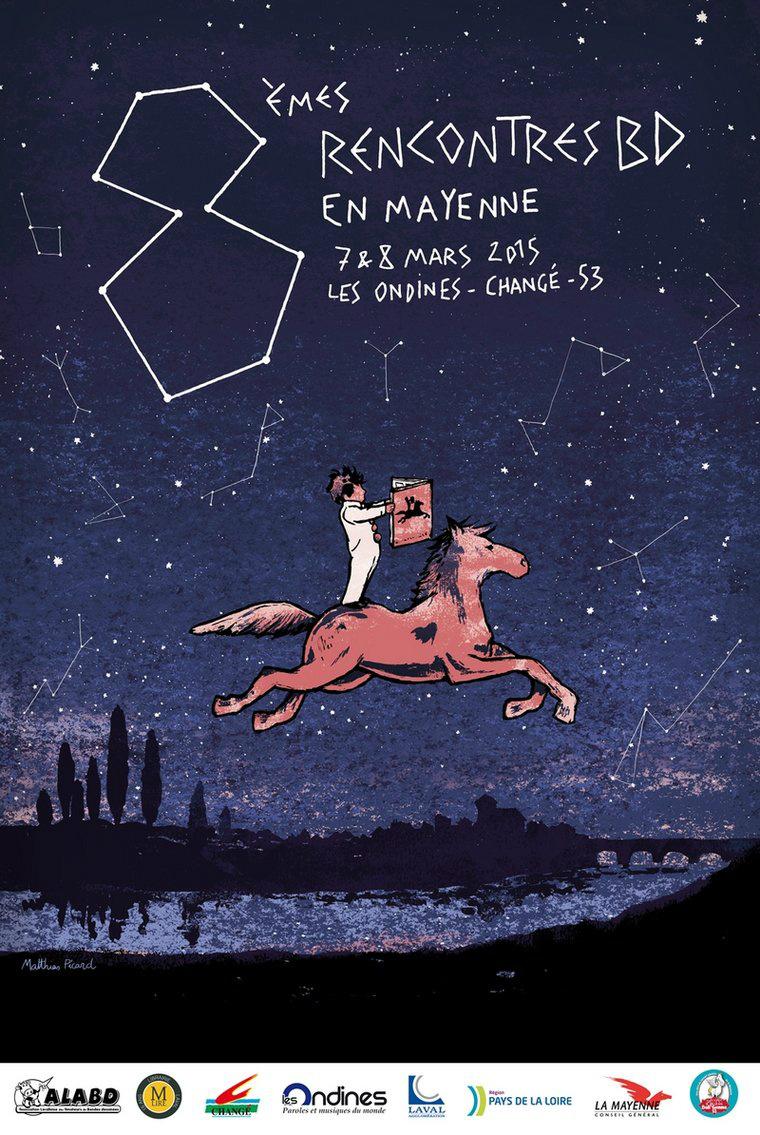 bdlaval's tweet photo. Les 8e Rencontres #BD de Changé en #Mayenne, c'est ce week-end ! http://t.co/lXvZubZRrg http://t.co/eOzPK4KPU7