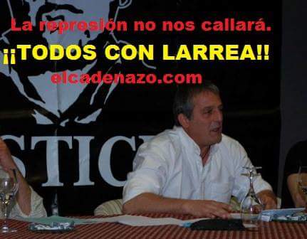 aavalosb's tweet photo. ¡TODOS CON LARREA! @ElCadenazo @FReconquista @acimj http://t.co/LbNrNHxcfi