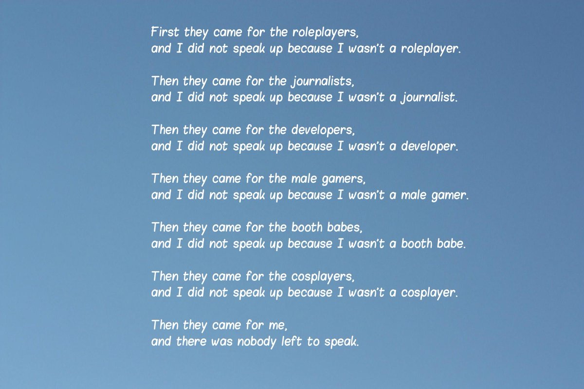 ChloeSeashell's tweet photo. Why I support #GamerGate in a nutshell. I speak up while I still can.#NotYourShield #GamersUnite #gamergateisgreat http://t.co/28GS96oEyc