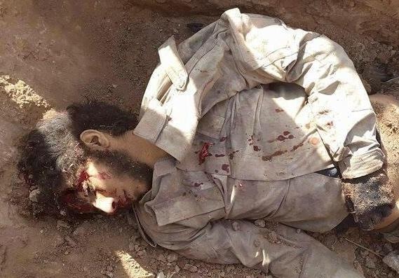 جثث دواعش ل اخر حمﻻت البيشمركه ...