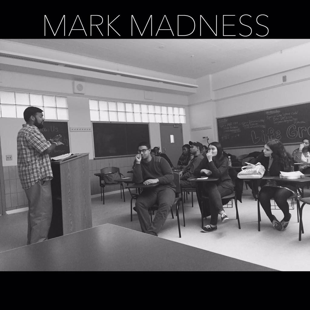 SJUInterVarsity's tweet photo. Incredible worship, bible study, prayer for #21martyrs and a pizza party after! It was crazy last night! #MarkMadness http://t.co/ZDnZ1Istpb