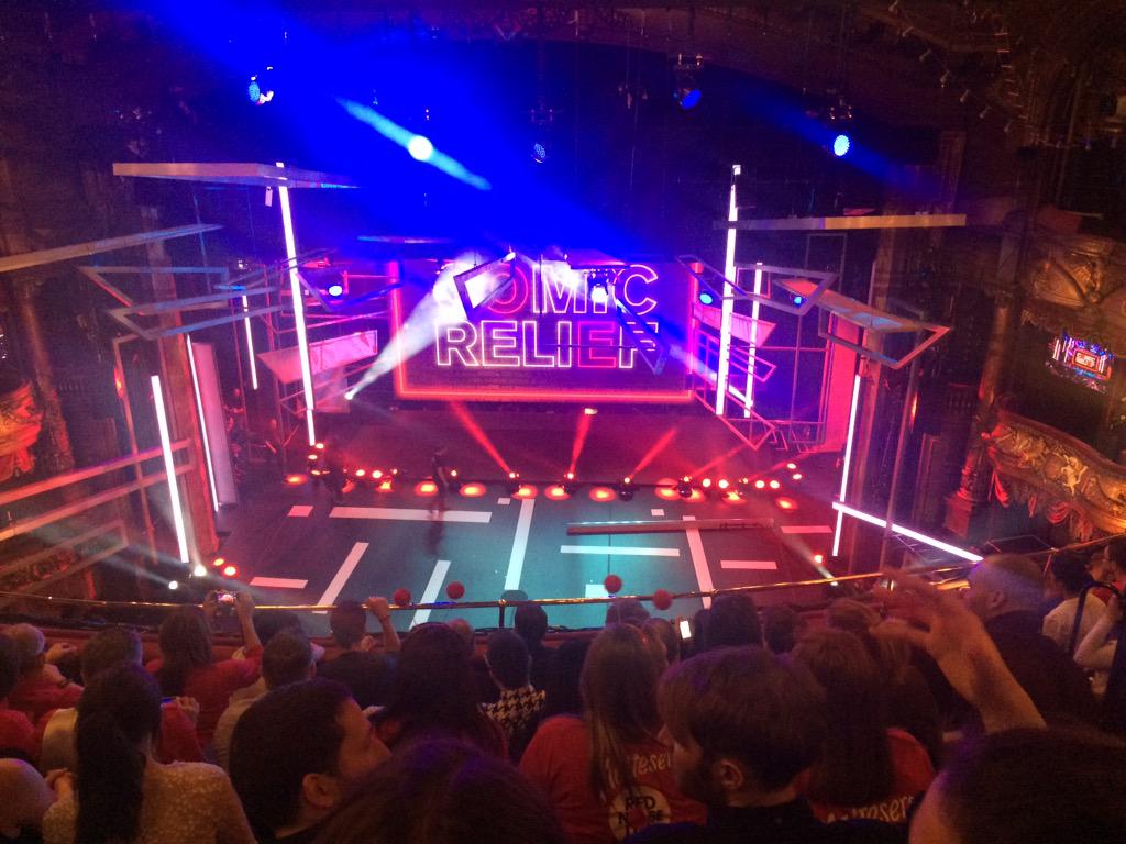 taggarapp's tweet photo. The @taggarapp team are at the palladium for the @rednoseday tv show and loving it http://t.co/HAULfuZLQt