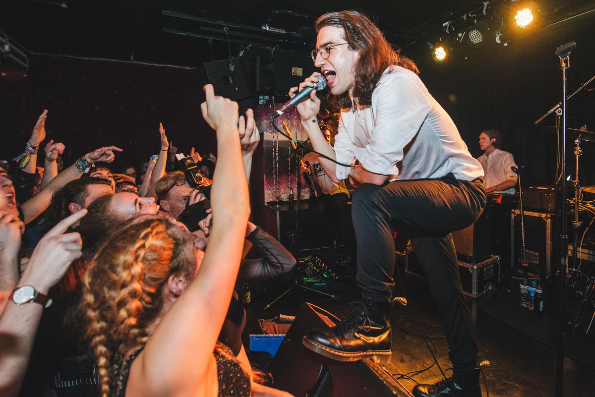 cfaruolo's tweet photo. Last night: @Spector sold out show at @thelexington http://t.co/tzoW2c2whV