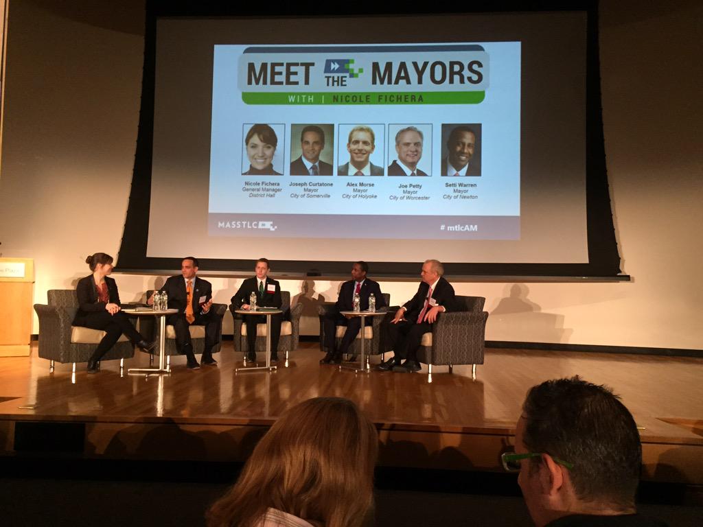 marcusyee88's tweet photo. #mtlcAM @IBMCloudBoston @MassTLC @JoeCurtatone Glad Joe being on mayors panel on innovations showcasing Somerville! http://t.co/xY08xe2xj2