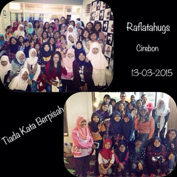 MYRAFLATAHUGS's tweet photo. @MYRAFLATAHUGS thx ud nemenin coco @rafaell_16 di radio Cirebon ,Request trus ya lagu #TiadaKataberpisah #hugs http://t.co/XLiW5GXavd