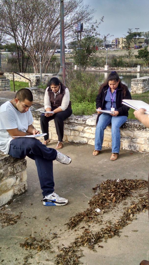 patrickfassnac1's tweet image. #PeaceOfTheWildThings reading & reflecting on this fine Austin morning! @AustinGoodwill #OnlyAtExcel