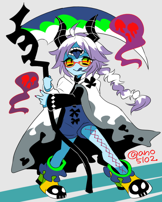 大鎌のtwitterイラスト検索結果 古い順