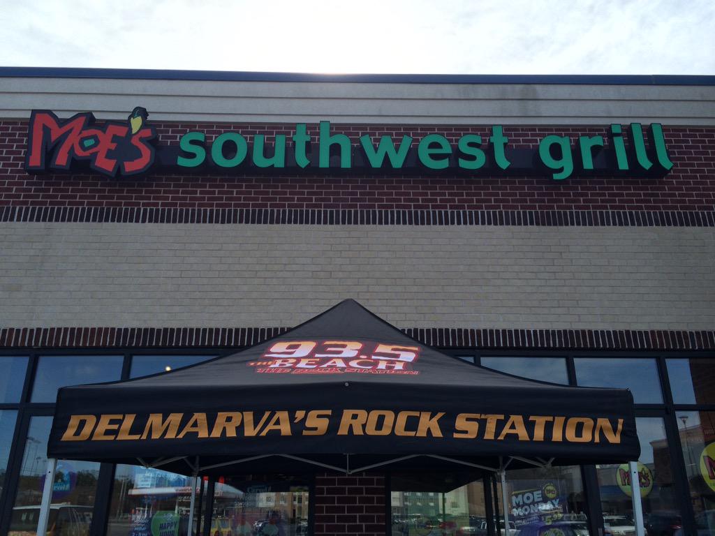 Stop Moe's Rehoboth now and say hi to <a href="/NotThatJasonLee/">JLee™️</a> and <a href="/WZBHRocks/">93.5 The Beach</a>