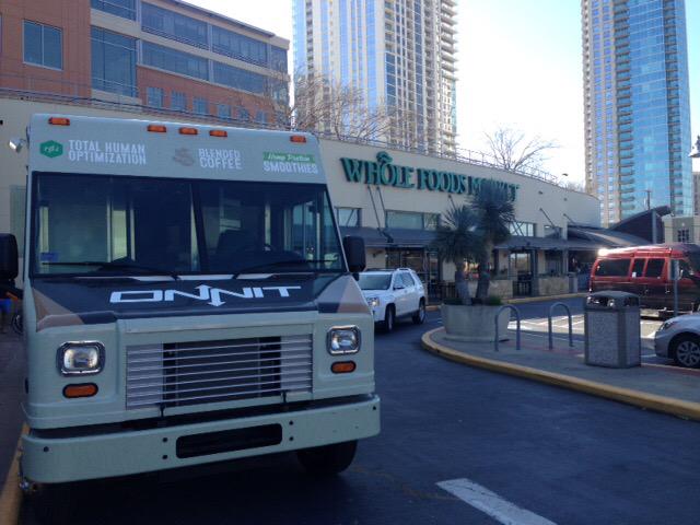 The Onnit Food Truck is at <a href="/WholeFoods/">Whole Foods Market</a> downtown Austin! Come try a Hemp shake. #SXSW