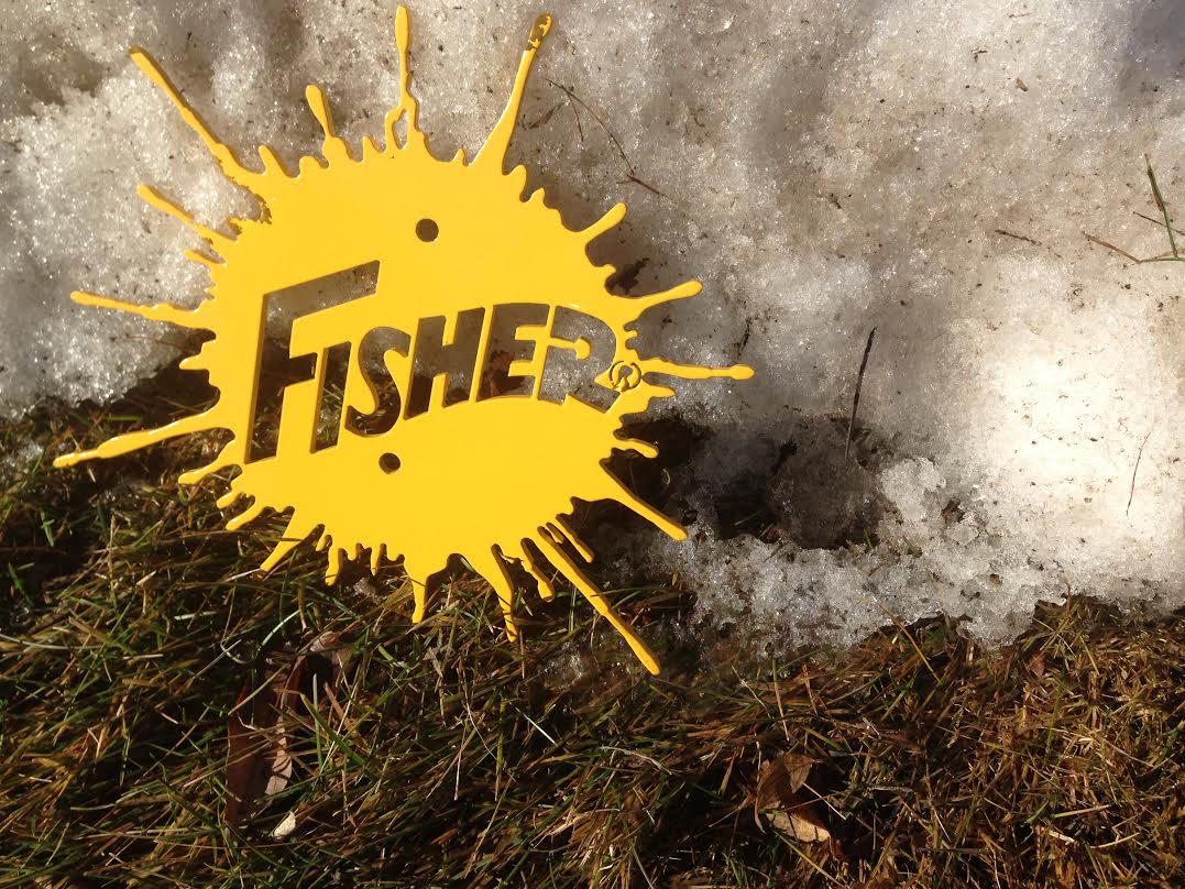 RT for a chance to win a steel #fisherplows nameplate. We'll pick one lucky winner on Monday.
