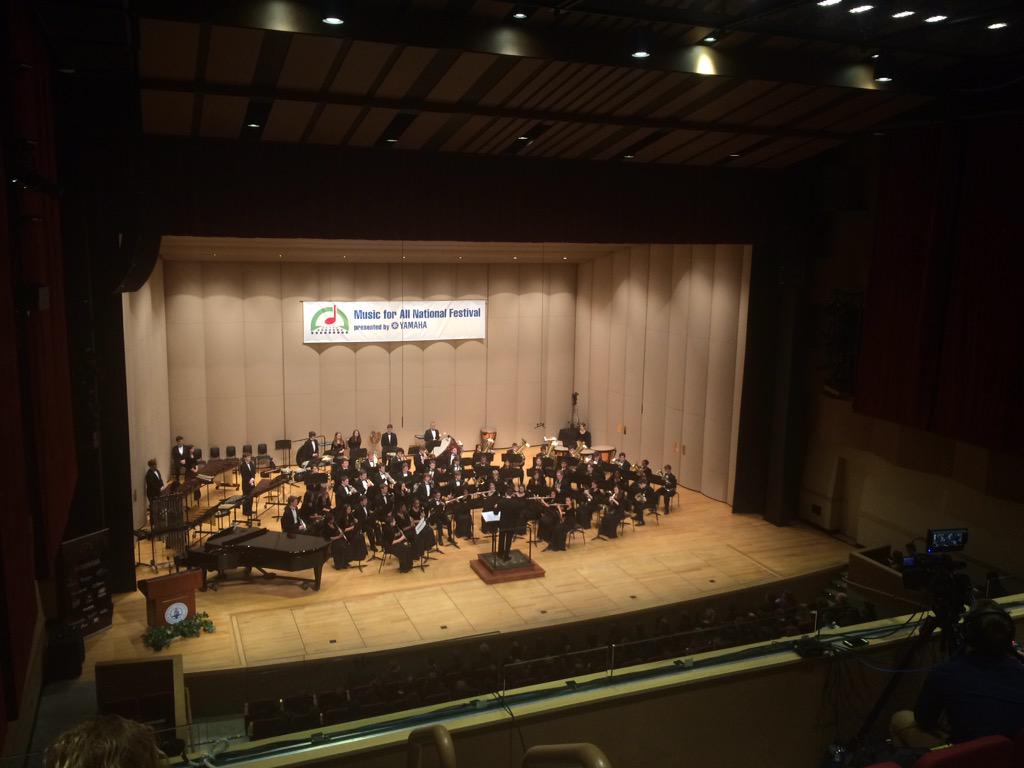EricLMartinCEO's tweet photo. MFA National Festival Venue #3 ("The Schrott") &amp; the Lassiter (GA) Symphonic Winds! #mfafest http://t.co/RZrjaoi0SB