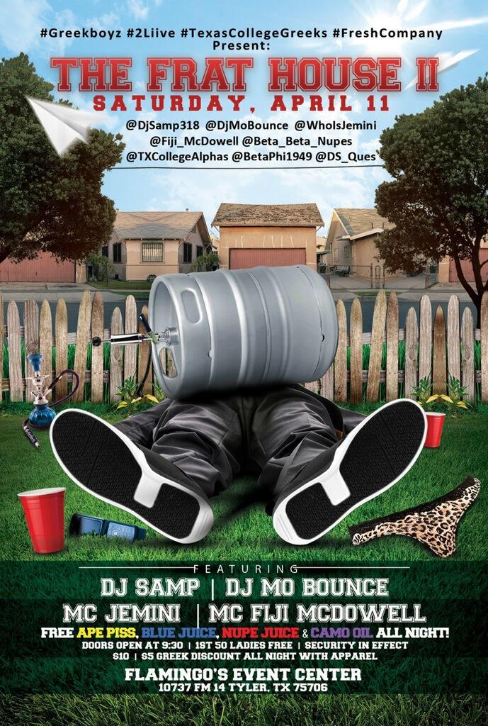 iamdjmobounce's tweet image. The Official #FratHouse2TheMixtape Drops On The 18th Brought To You By #definitiondjs @djmobounce #JustWaitOnIt