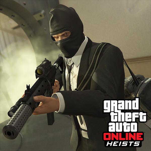 Team up this weekend for 4-player #Heists – now available in #GTAOnline: rsg.ms/2411d56