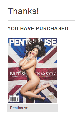 Yay! Just ordered "my" issue of @Penthouse. Can't wait for it to arrive so I can check out my editorial<a class="tags" href="/tag/penthouse">@penthouse</a><a href="/tag/somerset"class="tags"><span>#somerset</span></a><a href="/tag/rt"class="tags"><span>#rt</span></a><a href="/tag/weston"class="tags"><span>#weston</span></a><a href="/tag/westonsupermare"class="tags"><span>#westonsupermare</span></a><a href="/tag/wsm"class="tags"><span>#wsm</span></a><a href="/tag/johnpenrose"class="tags"><span>#johnpenrose</span></a>