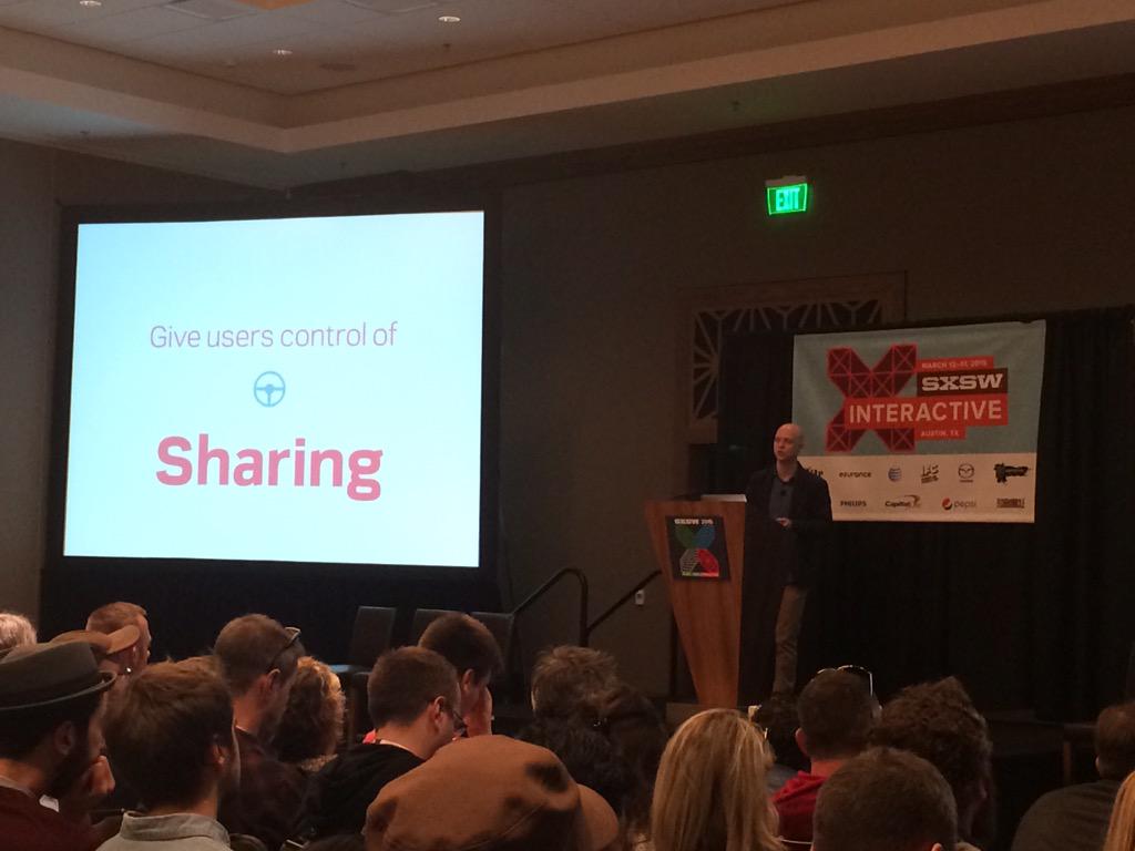 annakasimati's tweet photo. SaaS: Give users control of sharing & transparent pricing #dzntrust, #SXSWInteractive, #sxsw, #ACE_AUEB, #sxswgr http://t.co/14wLHJMTg5