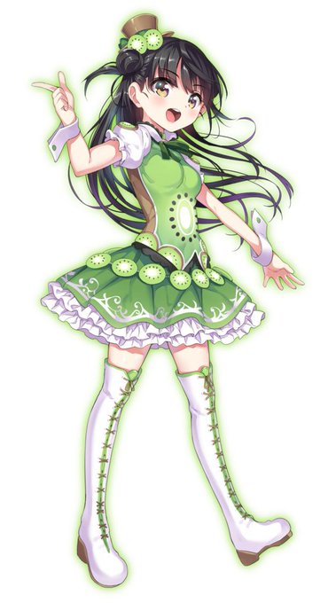 擬人化その3。キウイ。 