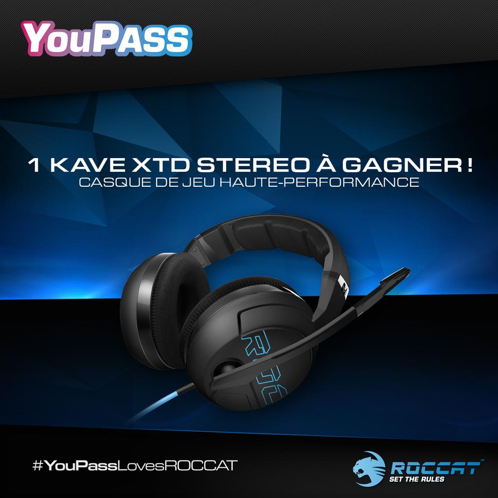 ROCCATFrance's tweet image. 1 Kave XTD Stereo avec @YouPassFR à gagner !
Cliquez-ici bit.ly/1MrY74B
#YouPassLovesROCCAT