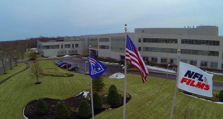 The tradition continues: the Super Bowl champ's flag flies at <a href="/NFL/">NFL</a> Films headquarters: bit.ly/1AqbThn