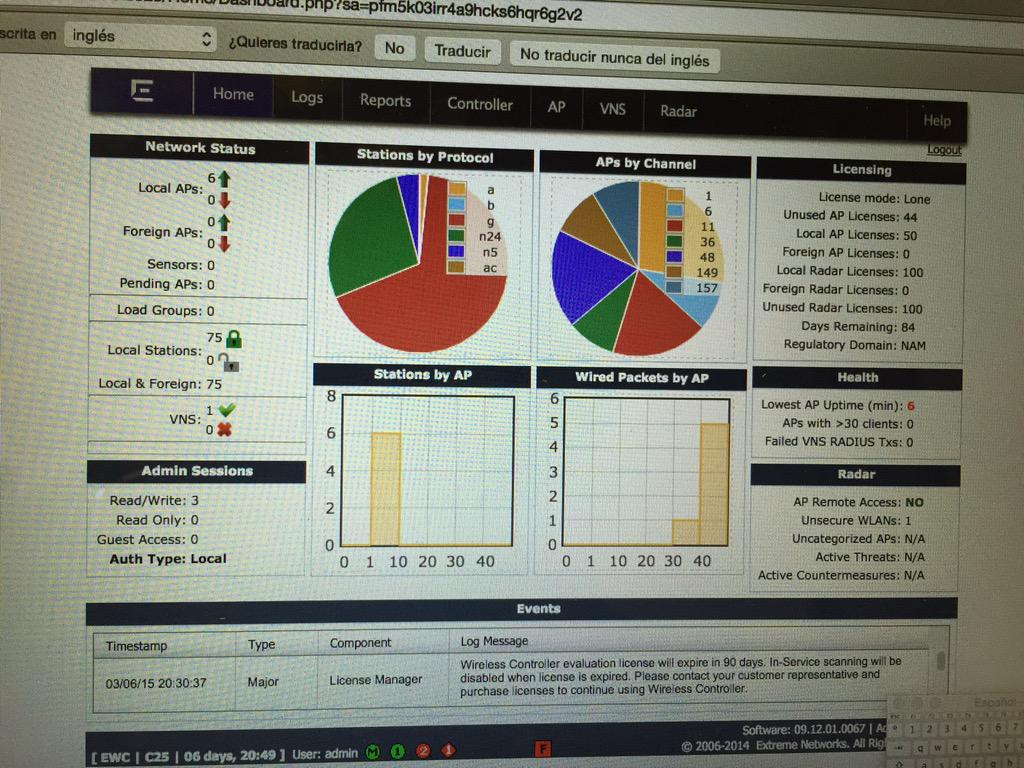 SecureITBR's tweet image. RT ExtremeNetworks &quot;RT EdmundoGtzH: #timefordeployments #wirelessControl ExtremeNetworks #playhard #workhard http://t.co/zVqiDpAfqC&quot;